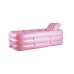 Bathtubs Freestanding LI HAO Shop Modern Home Large Inflatable Folding Adult Thicken SPA Double (Color : Pink) - B07H7JMV2M